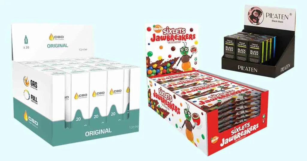 Retail Display Packaging Boxes
