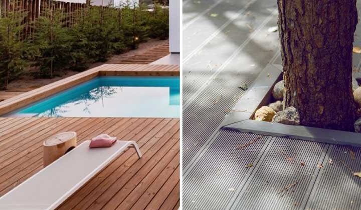 What's the difference between a wood deck and plastic deck?