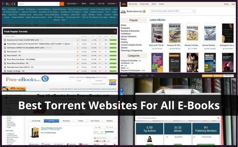 torrent websites to download ebooks