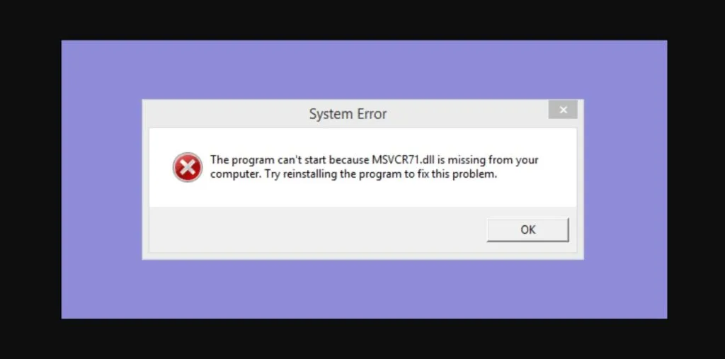 DLL Error